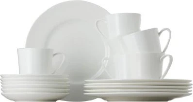 Rosenthal Jade Weiß Kaffeeservice, 18-tlg.