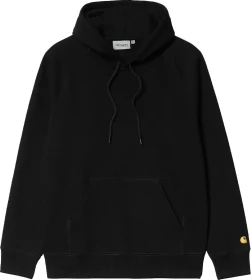 Carhartt Hooded Chase Sweatshirt Hoodie schwarz/gold (Herren)