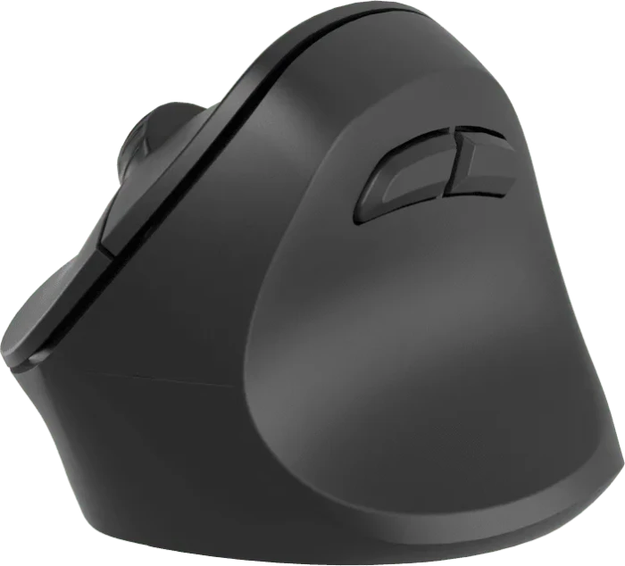 Natec Crake 2 Vertical Wireless Mouse schwarz, USB/Bluetooth