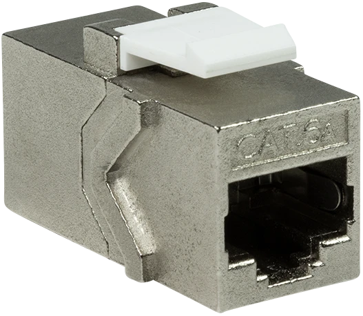 LogiLink Keystone Modul RJ-45 Buchse via RJ-45 Buchse Cat6a