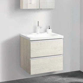 Kaldewei Centro 3055 Aufsatzwaschtisch 60x50x4cm, Perl-Effekt, cool grey 30