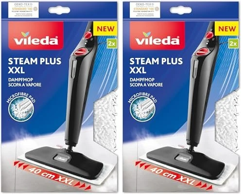 Vileda Steam Plus XXL Ersatzbezug, 2 Stück