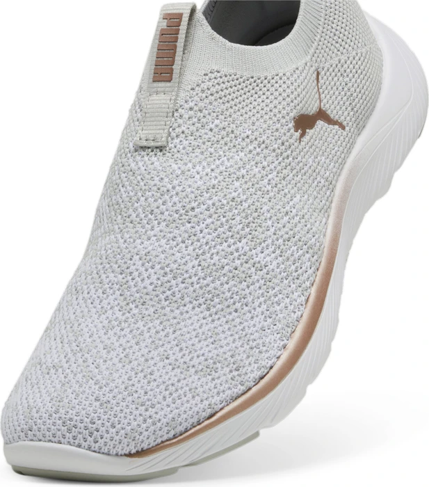 Puma Softride Premier Slip-On ash gray/puma white/rose gold (Damen)