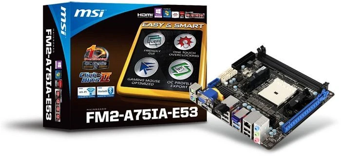 MSI FM2-A75IA-E53 (AMD FM2)