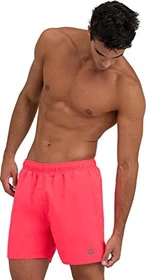 Arena Fundamentals R Badeshorts fluo red/dark olive (Herren)