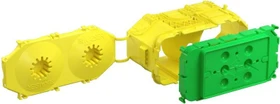 Kaiser Elektro B1 Gerätedose italienischer Standard 3 Module