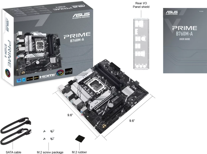 ASUS Prime B760M-A-CSM (Intel 1700)