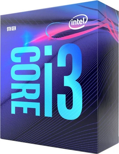 Intel Core i3-9100, 4C/4T, 3.60-4.20GHz, boxed