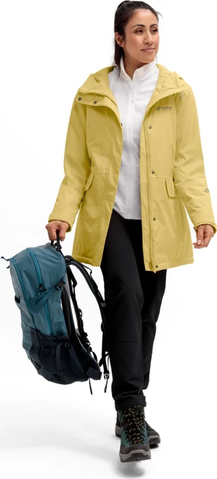 Maier Sports Lisbon Funktionsmantel yellow finch (Damen)