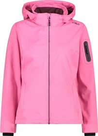 CMP Zip Hood Softshell Funktionsjacke rosa fluo (Damen)