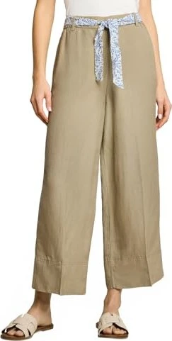 Tom Tailor Culotte mit Leinenanteil Hose silver olive (Damen)