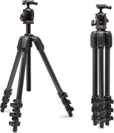 Manfrotto 055XPRO AS Carbonfaser-Stativset mit XPRO Kugelkopf