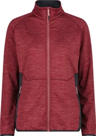 CMP Fleece Grid Tech Jacke peony melange (Damen)