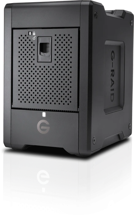Western Digital G-RAID Shuttle 4, 80TB, Thunderbolt 3 / USB-C 3.1