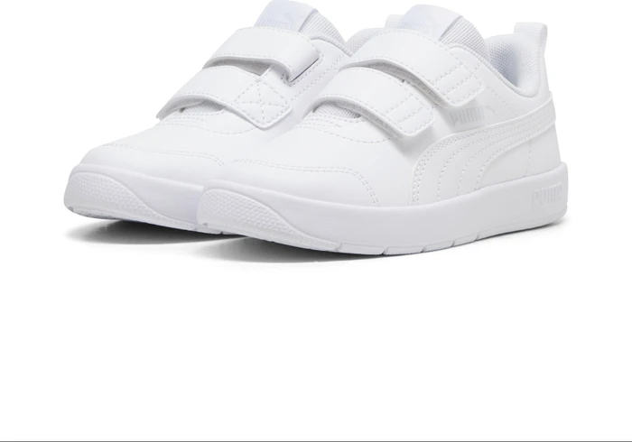 Puma Courtflex V3 puma white/silver mist (Junior)