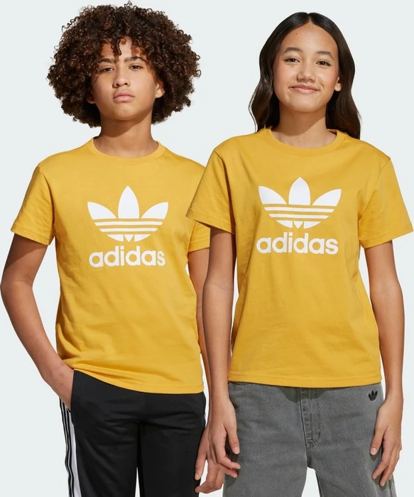 adidas Trefoil T-Shirt kurzarm preloved yellow (Junior)