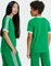 adidas 3-Streifen T-Shirt kurzarm grün (Junior) Vorschaubild