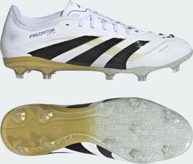 adidas Predator Pro FG cloud white/core black/gold metallic