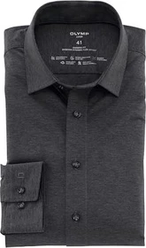 OLYMP Luxor 24/Seven New Kent Hemd langarm anthrazit (Herren)