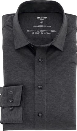 OLYMP Luxor 24/Seven New Kent Hemd langarm anthrazit (Herren)