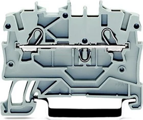 Wago Durchgangsklemme Serie 2000 mit Push-in CAGE CLAMP