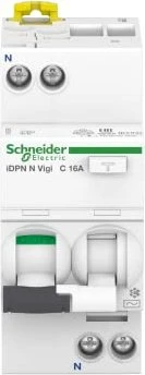 Schneider Electric FI/LS-Schalter iDPN N Vigi 1P+N, 16A, C-Char., 30mA, Typ A, 6kA