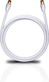 Oehlbach Easy Connect Antenna HD 200 Koaxial Antennenkabel 2m weiß