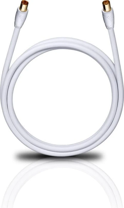 Oehlbach Easy Connect Antenna HD 200 Koaxial Antennenkabel 2m weiß