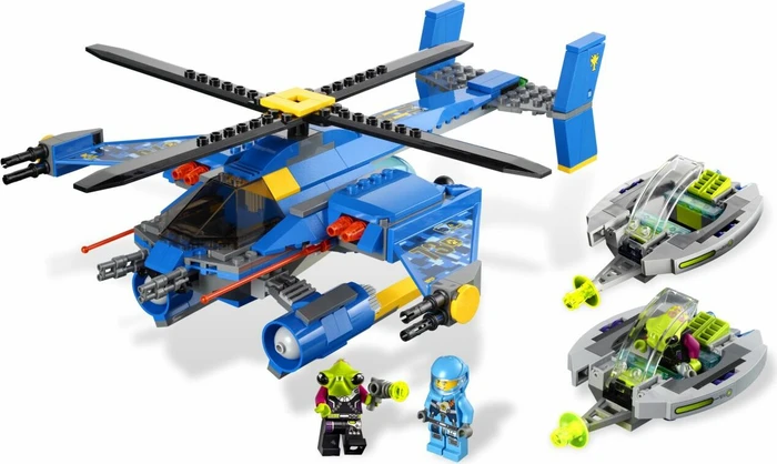 LEGO Alien Conquest - Einsatz im Rotor-Jet