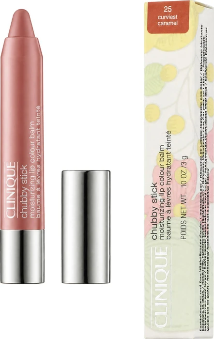 Clinique Chubby Stick Intense Moisturizing Lip Colour Balm Curviest Caramel, 3g