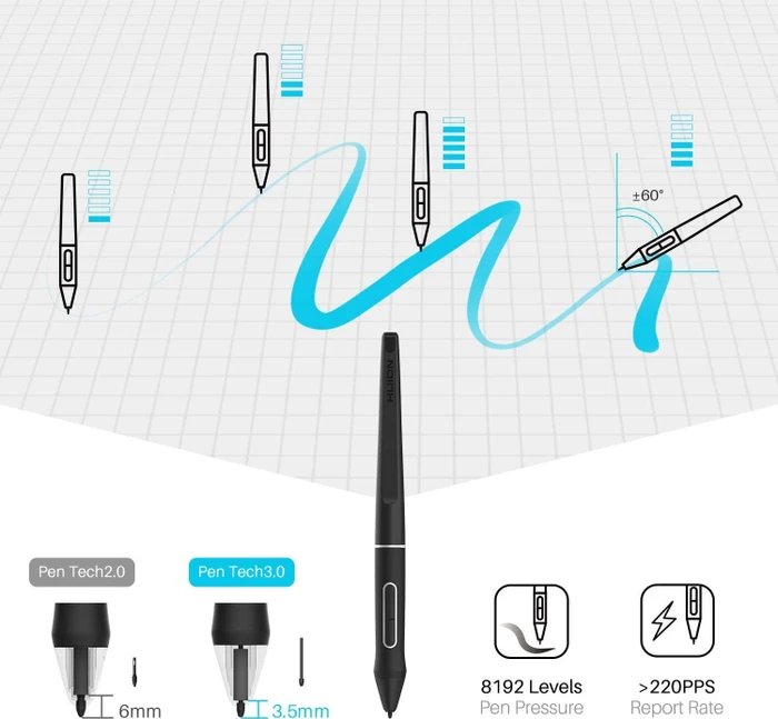Huion Kamvas 22 Plus