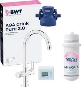 BWT AQA drink Pure 2.0 Taste Filterarmatur-Komplettsystem