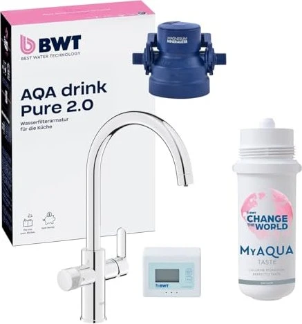 BWT AQA drink Pure 2.0 Taste Filterarmatur-Komplettsystem