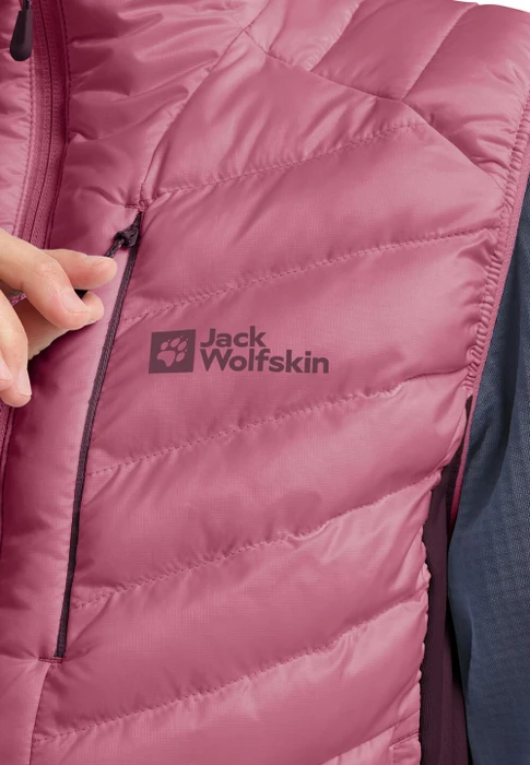 Jack Wolfskin Routeburn Pro Ins Funktionsweste raisin (Damen)