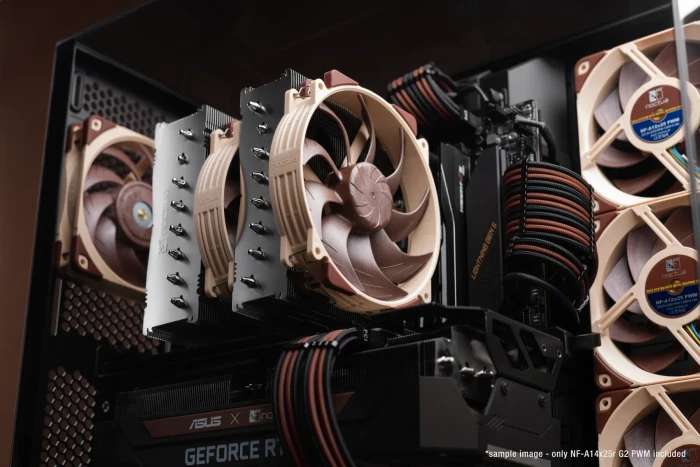 Noctua NF-A14x25r G2 PWM, 140mm