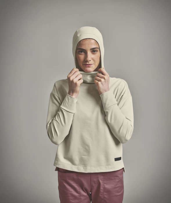 Ortovox Affinity Crew Hoodie icy shore (Damen)