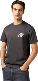 Wrangler Small Graphic T-Shirt kurzarm faded black (Herren)