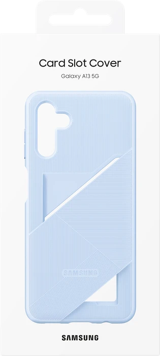 Samsung Card Slot Cover für Galaxy A13 5G Arctic Blue