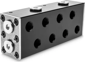 EK Water Blocks EK-Pro Manifold 2CPU 2GPU, Acetal, Verteiler