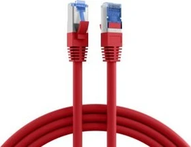 EFB Elektronik TPE Superflex Patchkabel, Cat7/Cat6a, S/FTP, RJ-45/RJ-45, 30m, rot
