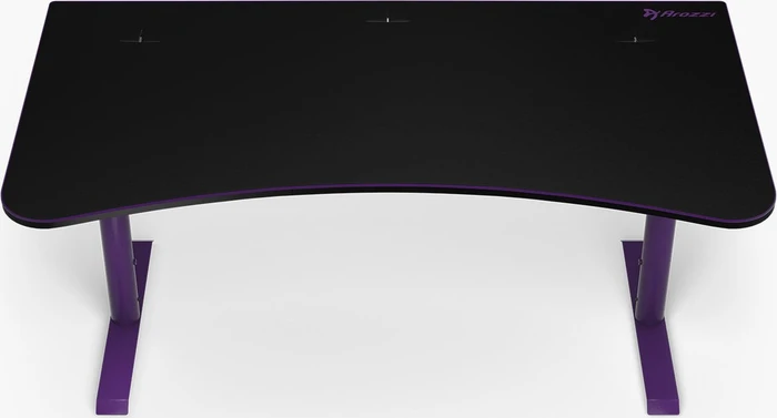 Arozzi Arena Gaming Desk Schreibtisch 160x82cm schwarz/violett