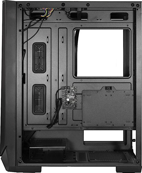 Inter-Tech IT-3503 Airstream, Glasfenster