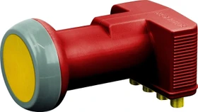Schwaiger Sun Protect - Digitales Quad LNB Karton ziegelrot