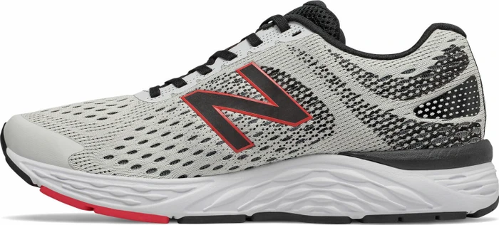 New Balance 680v6 white/black/energy red (Herren)