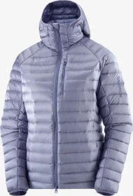 Salomon Elixir Micro Down Hooded Funktionsjacke blue granite (Damen)