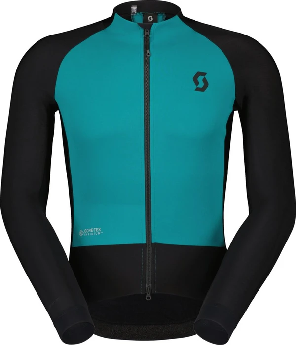 Scott RC Pro Warm Hybrid Trikot langarm black/winter green (Herren)