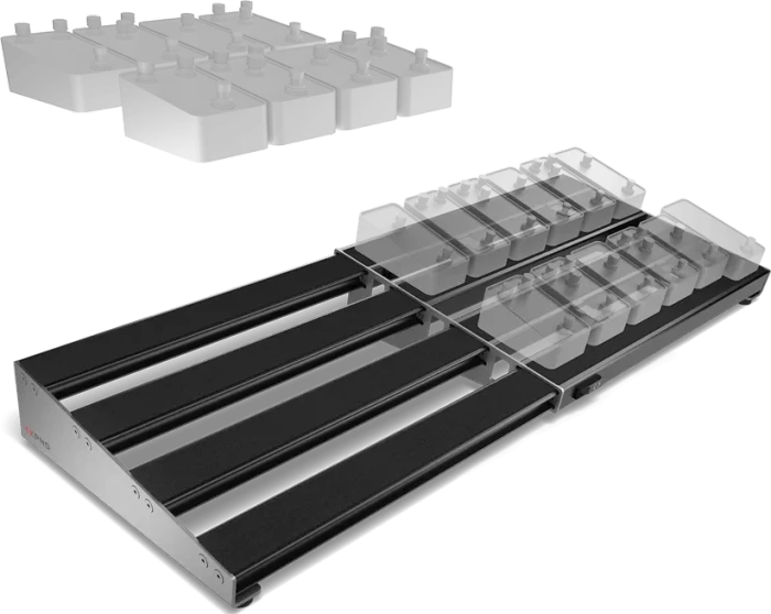 D'Addario XPND 2 Pedalboard Expanding Double Row