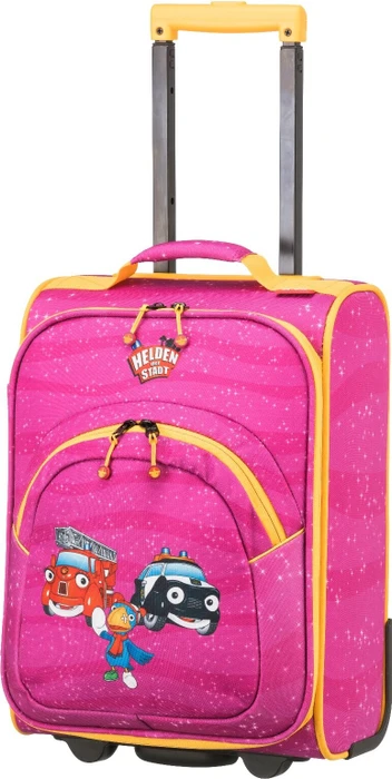 Travelite Helden der Stadt 2-Rad Trolley S rosa