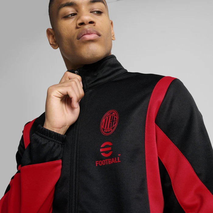Puma AC Milan NRGY+ Trainingsjacke puma black/for all time red (Herren)