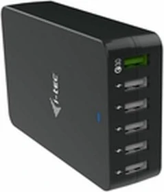 i-tec USB Smart Charger 6x USB-A Port 52W schwarz